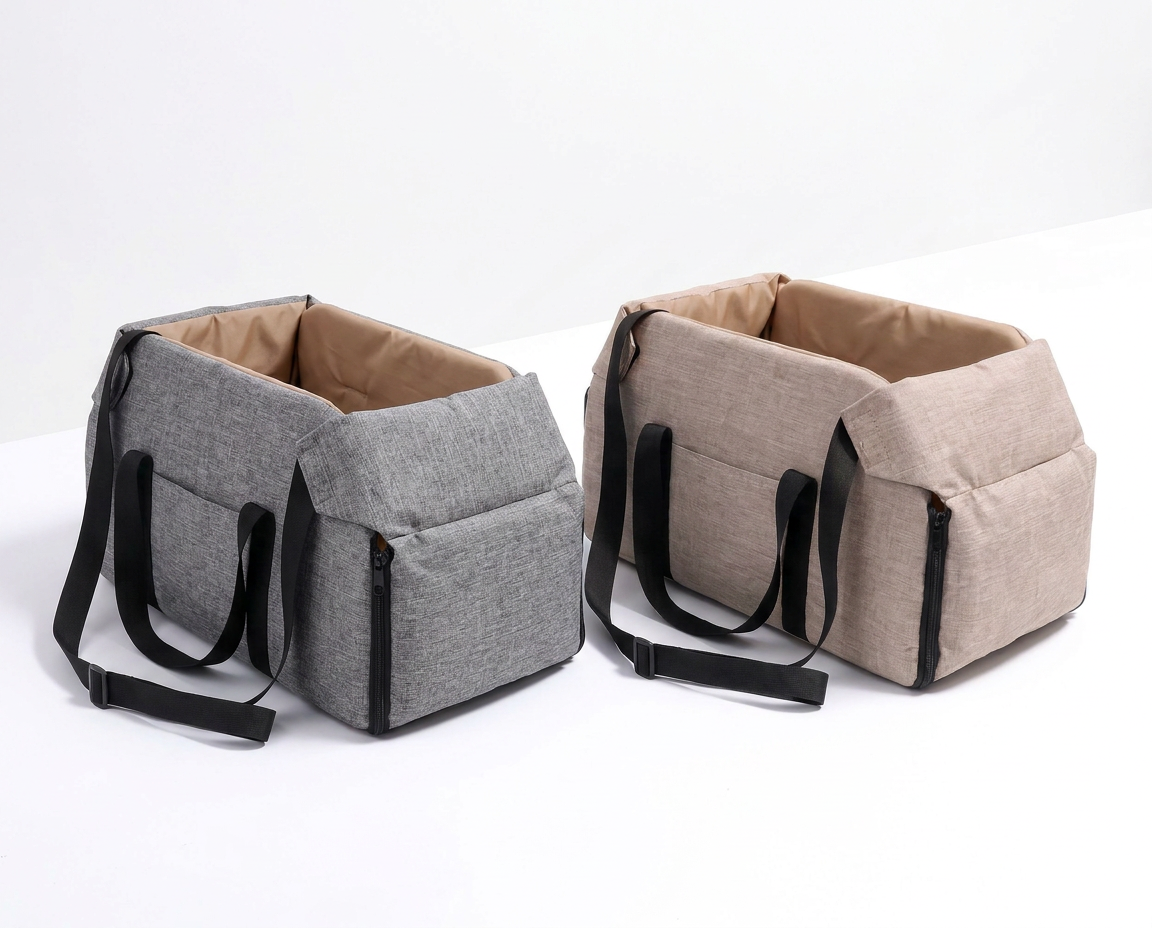 Console Dog Car Seat | Portable Carrier | Waterproof | Small Dogs & Cats