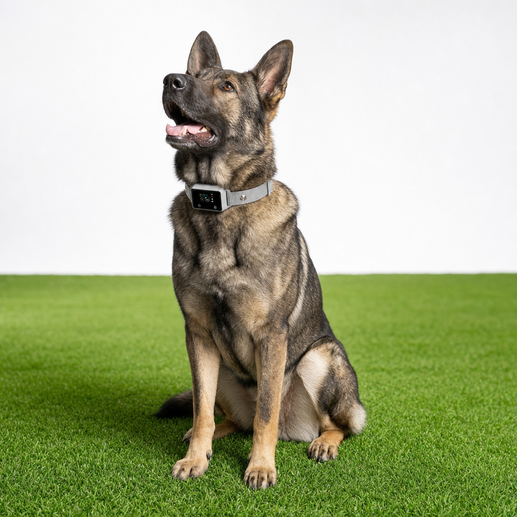 Anti-Bark Collar | Touchscreen Display | Waterproof IP68 | Fits 10"–26" Neck