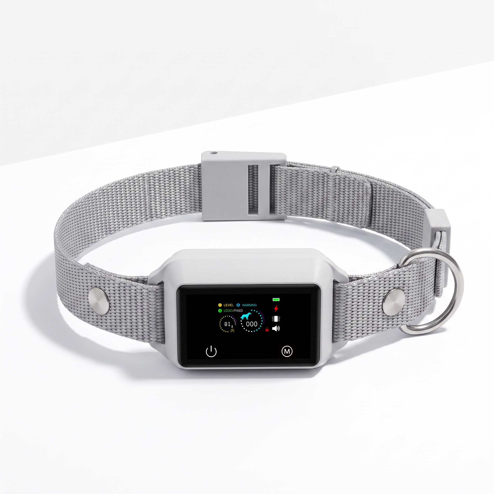 Anti-Bark Collar | Touchscreen Display | Waterproof IP68 | Fits 10"–26" Neck