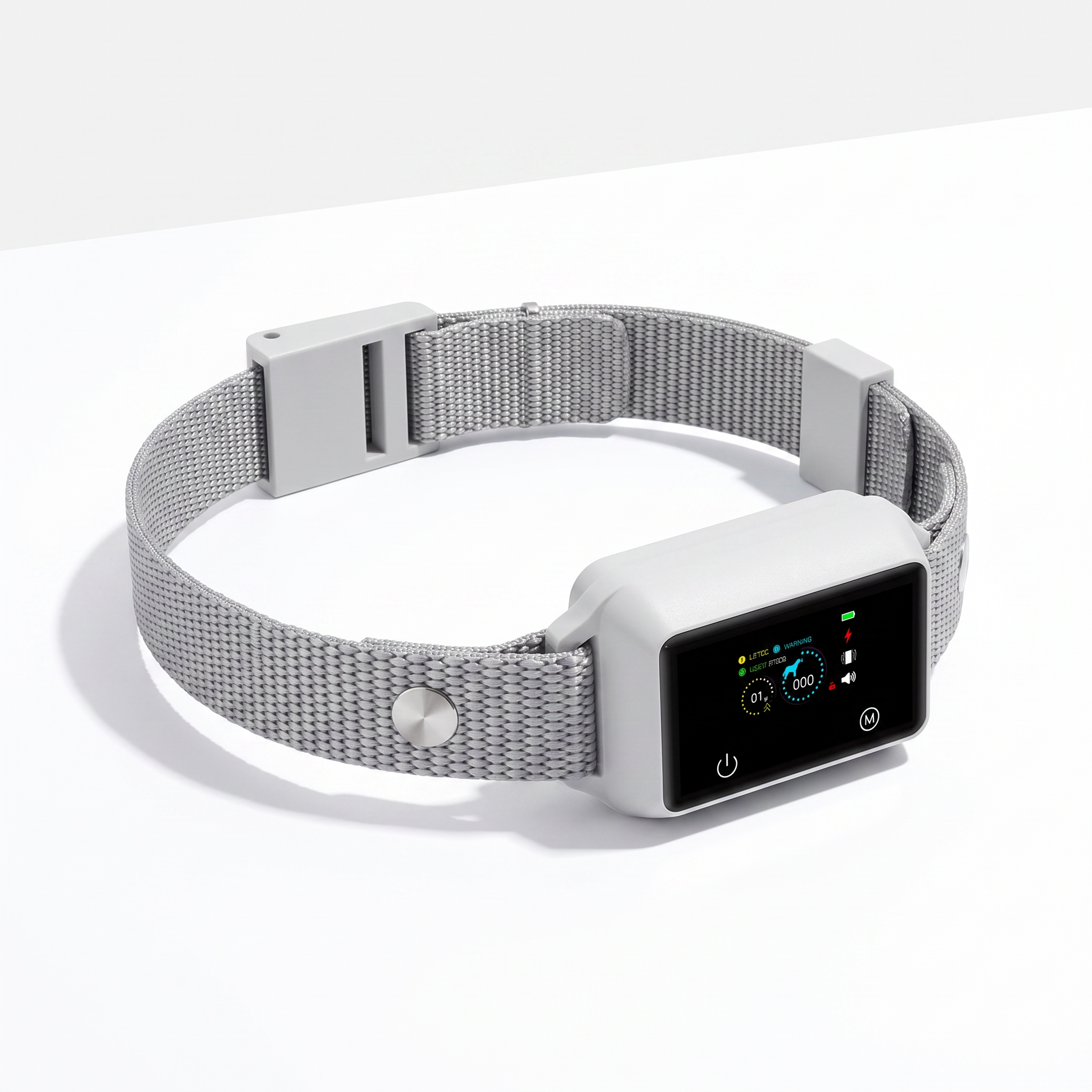 Anti-Bark Collar | Touchscreen Display | Waterproof IP68 | Fits 10"–26" Neck