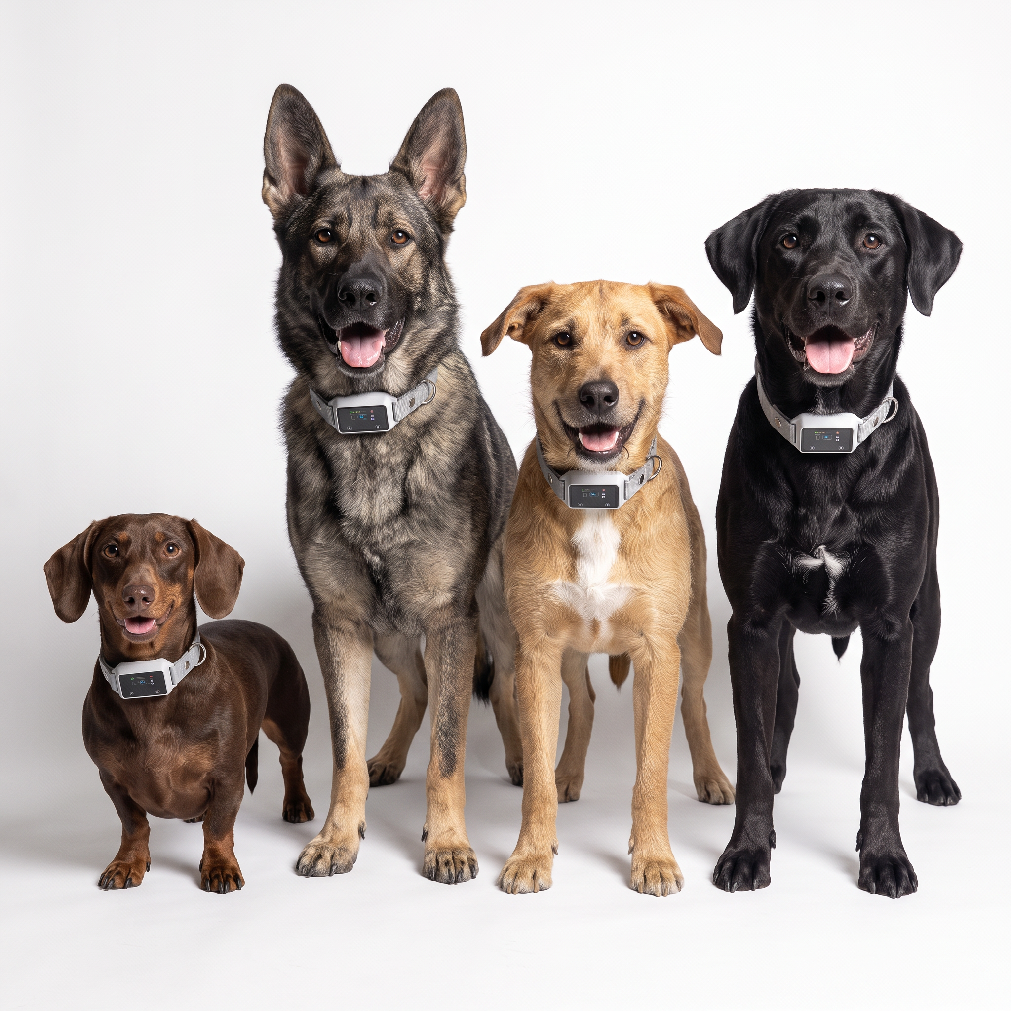Anti-Bark Collar | Touchscreen Display | Waterproof IP68 | Fits 10"–26" Neck