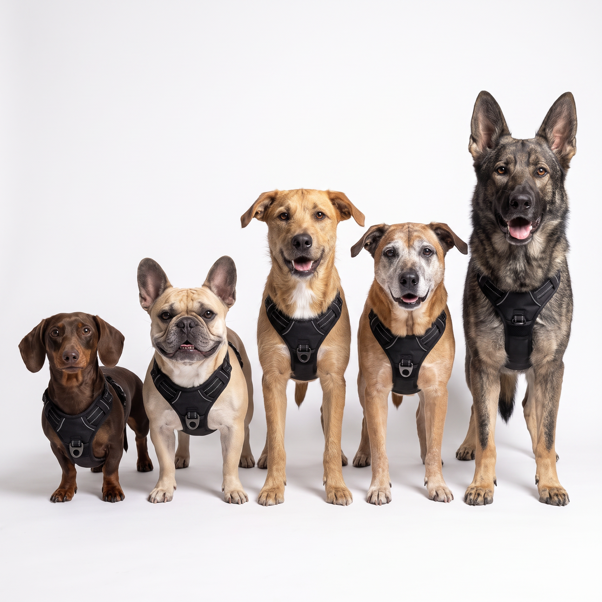No Pull Dog Harness | Front Clip | Padded & Reflective | XS–XL All Breeds