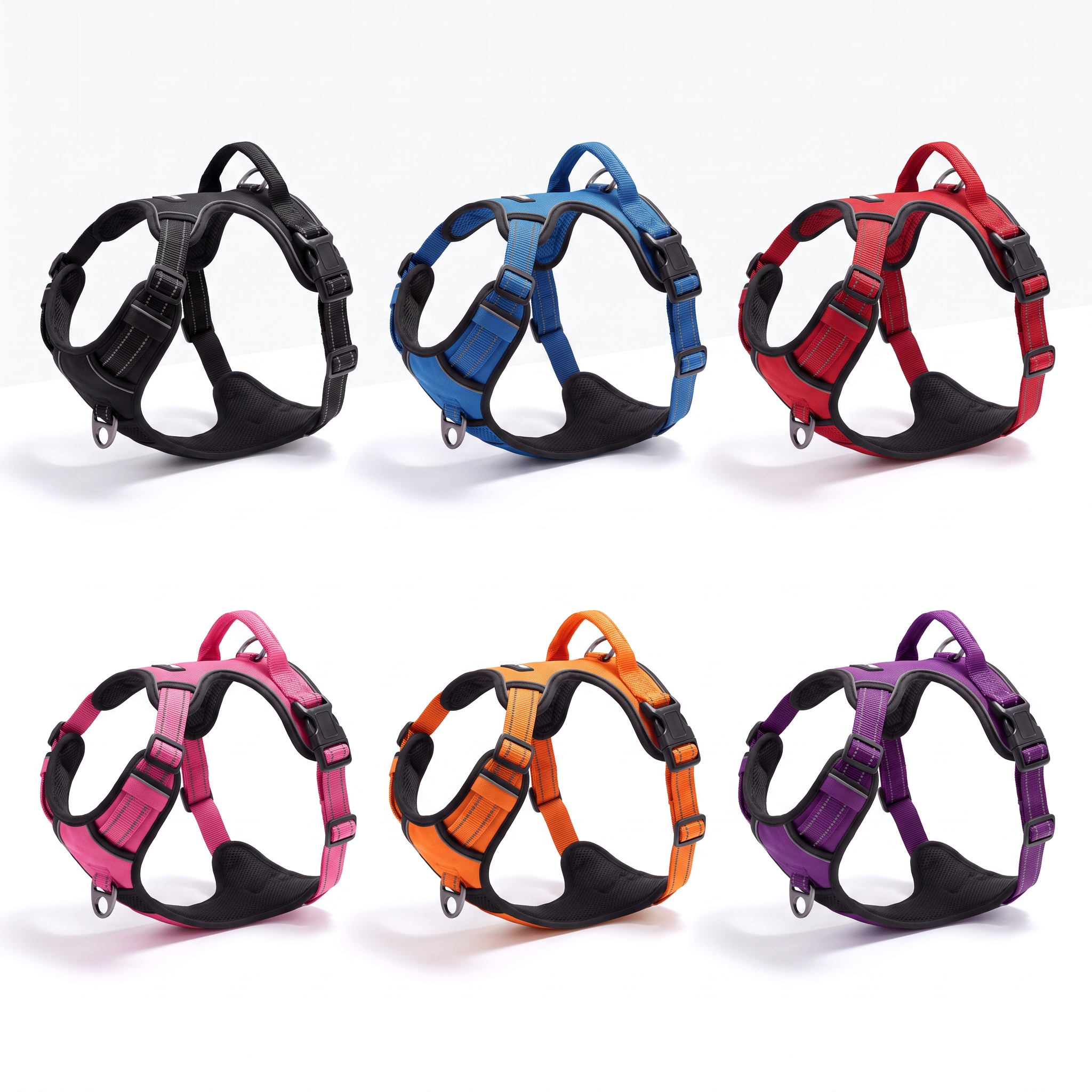 No Pull Dog Harness | Front Clip | Padded & Reflective | XS–XL All Breeds