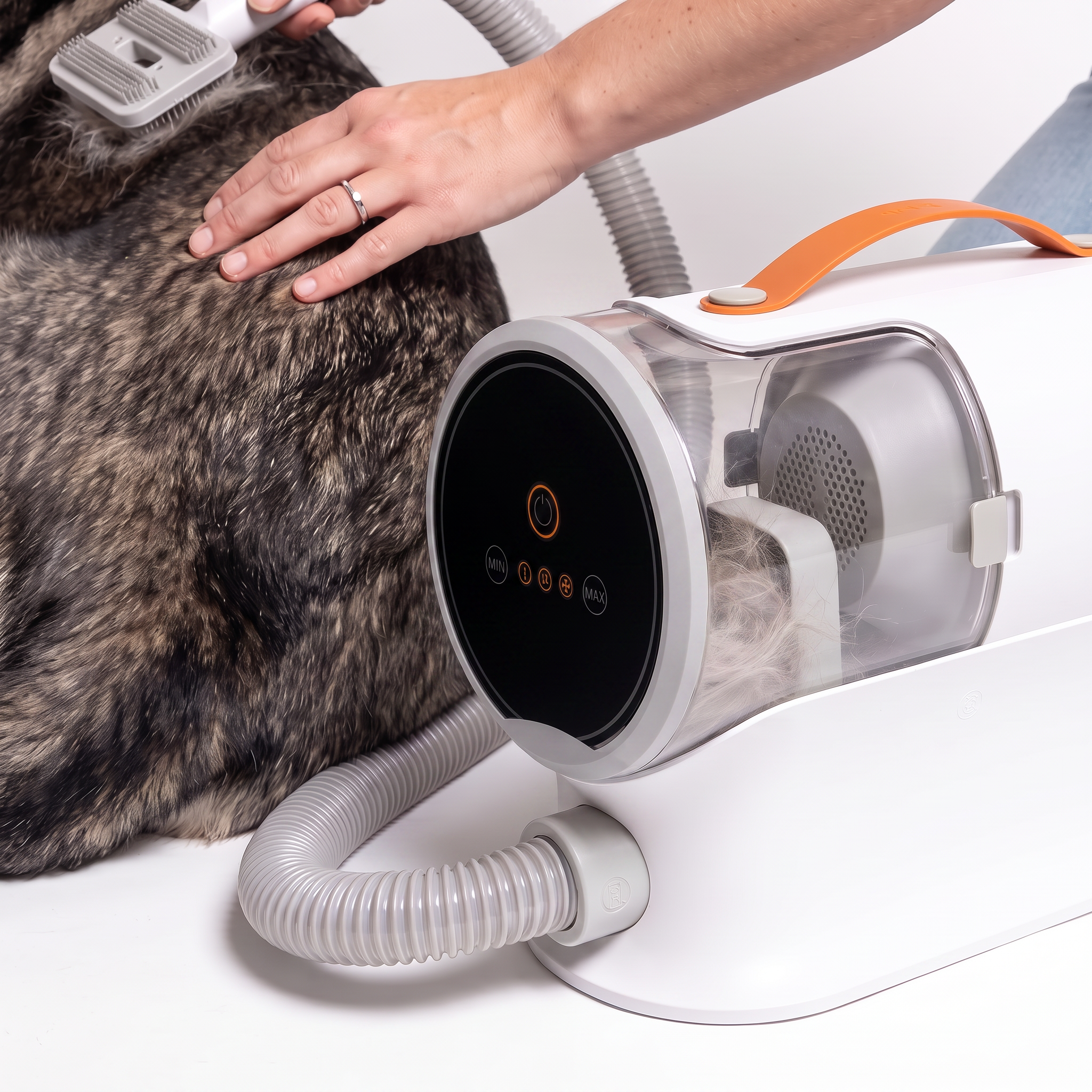 Dog Grooming Vacuum Kit | 5-in-1 | Quiet Under 50dB | Clippers & Vacuum