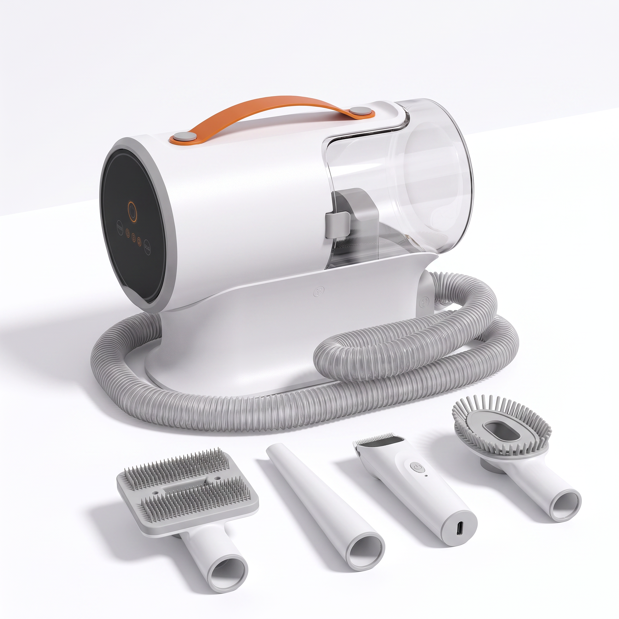 Dog Grooming Vacuum Kit | 5-in-1 | Quiet Under 50dB | Clippers & Vacuum