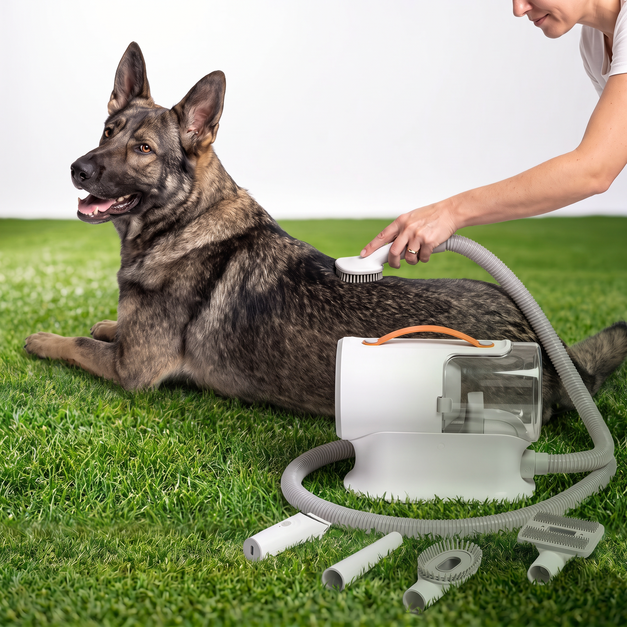 Dog Grooming Vacuum Kit | 5-in-1 | Quiet Under 50dB | Clippers & Vacuum