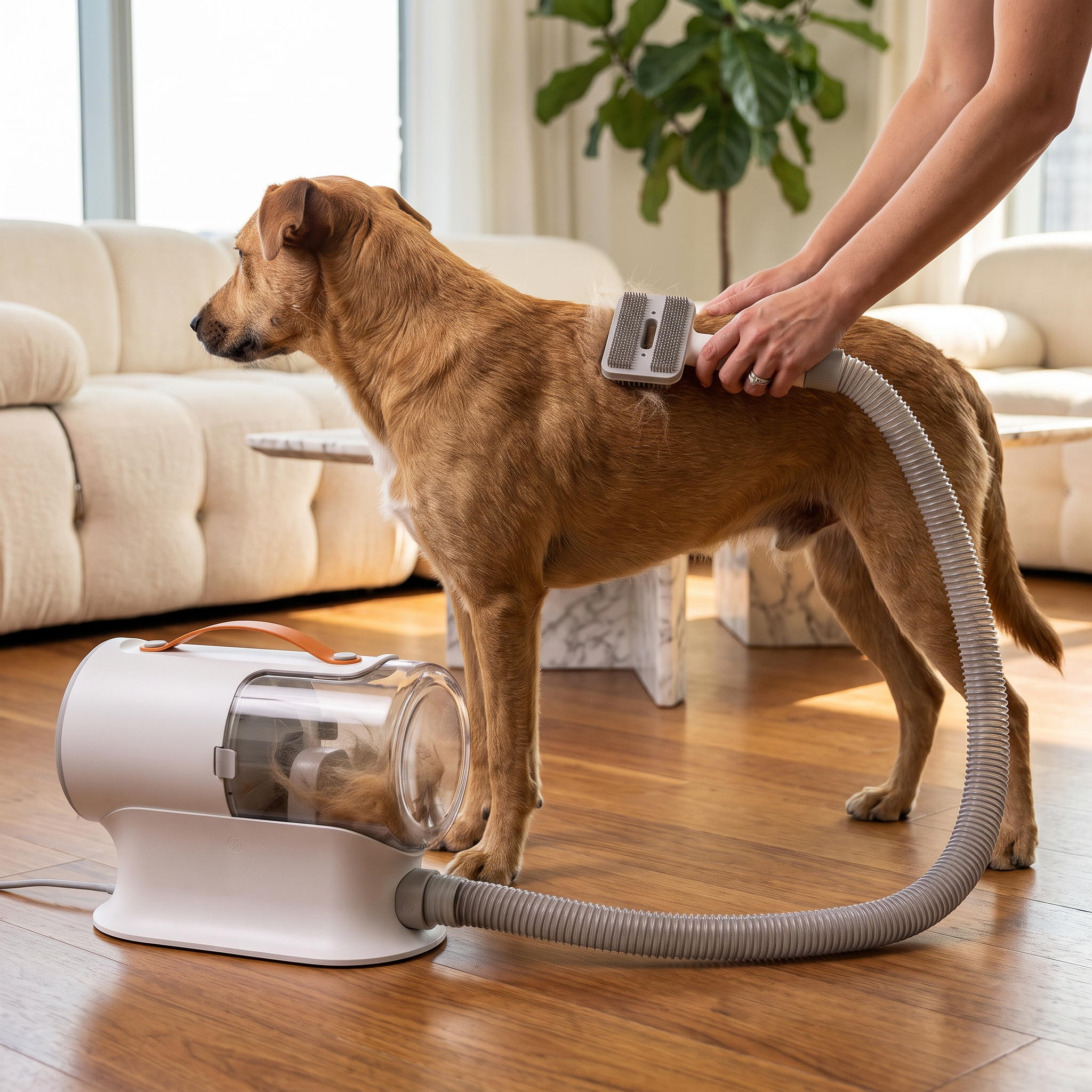Dog Grooming Vacuum Kit | 5-in-1 | Quiet Under 50dB | Clippers & Vacuum